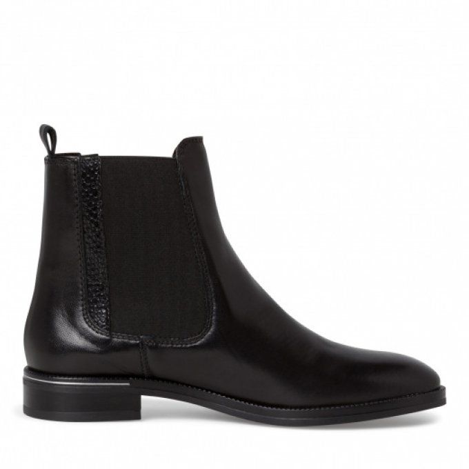 Bottines Chelsea en cuir 