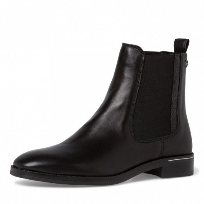 Bottines Chelsea en cuir 