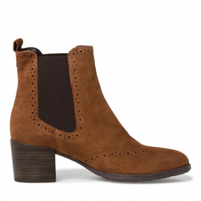 Bottines-Chelsea en Nubuck 