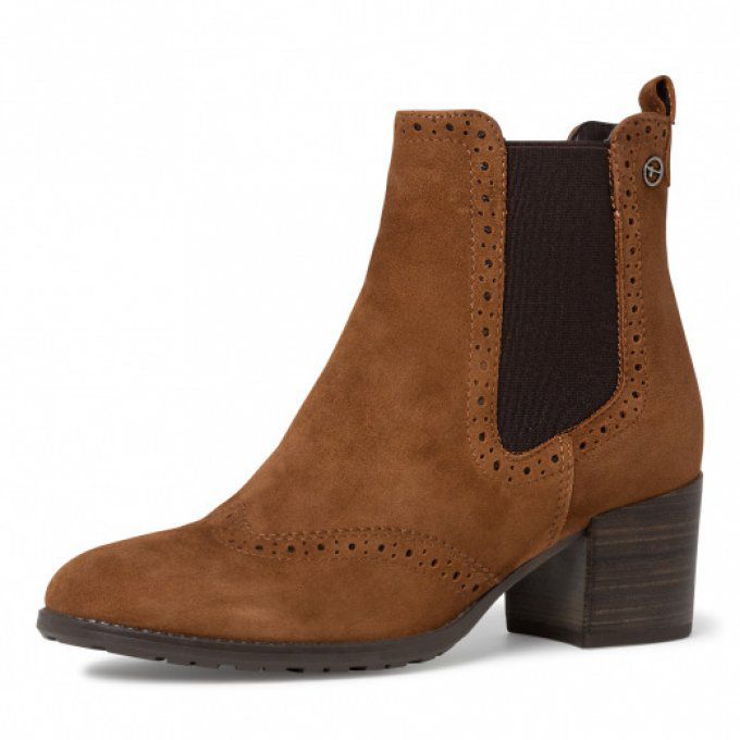 Bottines-Chelsea en Nubuck 