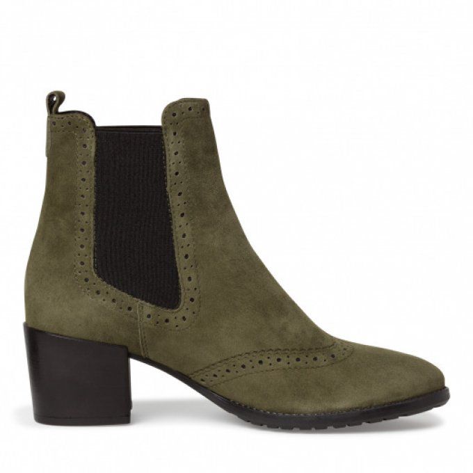 Bottines-Chelsea en Nubuck 