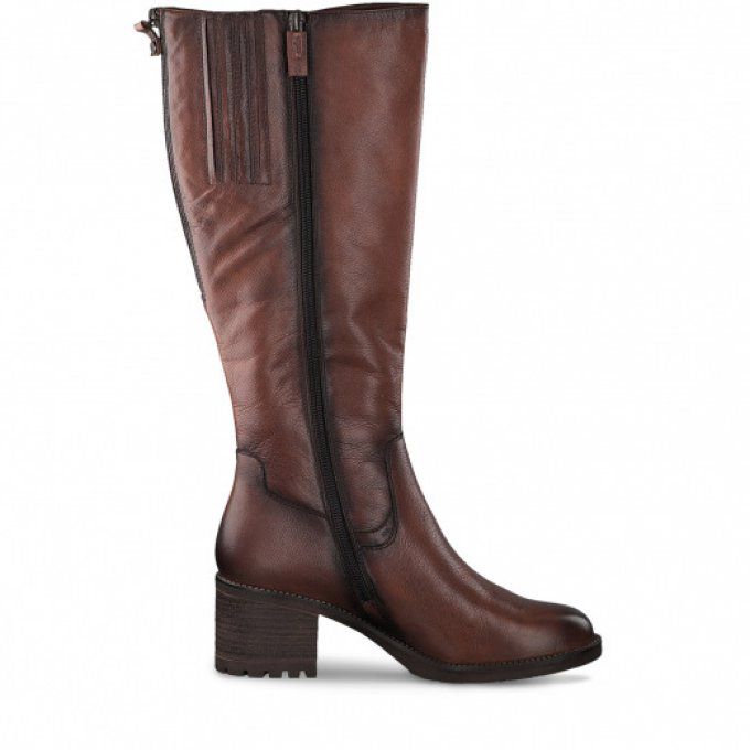 botte-cuir-marron